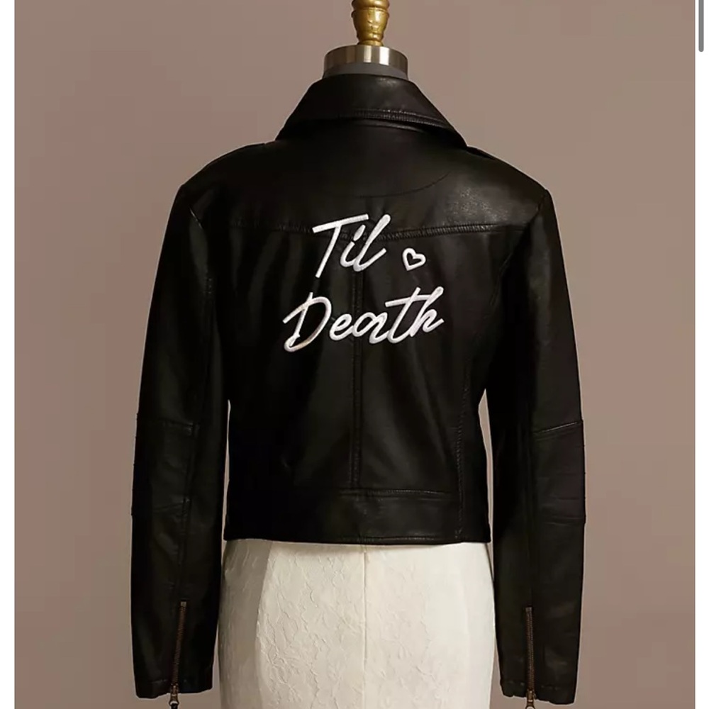 Bridal Til Death Leather Jacket